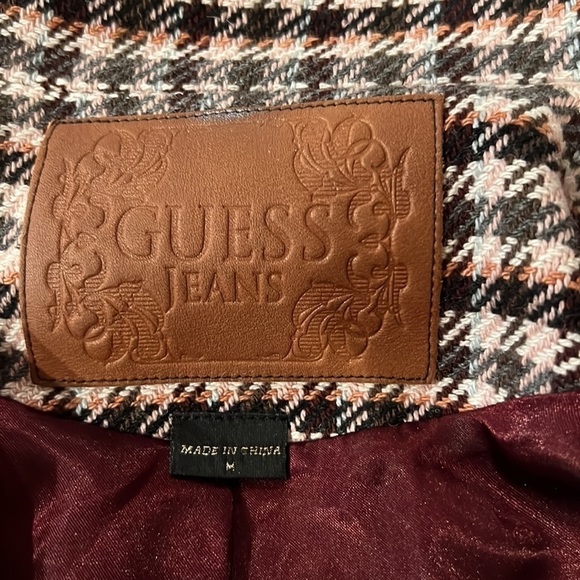 Guess Houndstooth Jacket with Belt - Picture 7 of 10